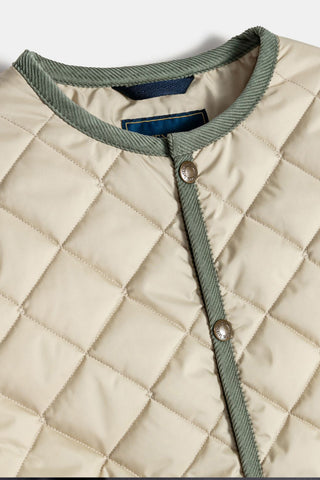 Contrast Cornard Jacket Natural Clay