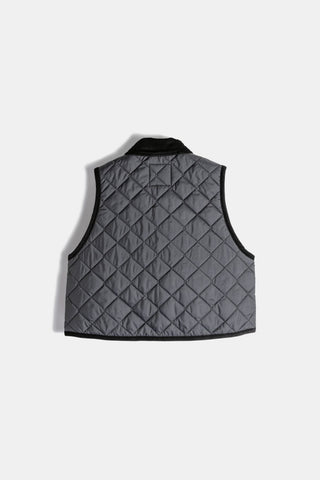 Cropped Raydon Gilet Lamp Black
