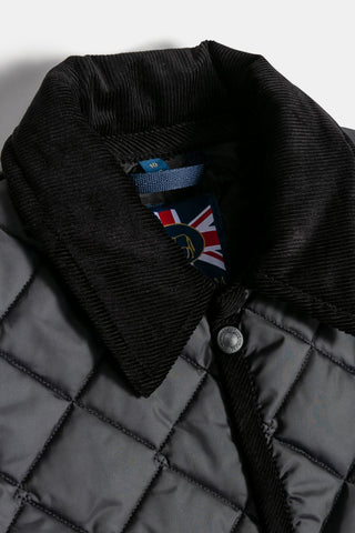 Cropped Raydon Gilet Lamp Black