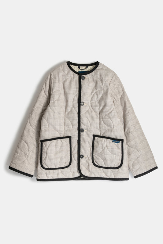 Button Front Cornard Jacket Beige/Natural