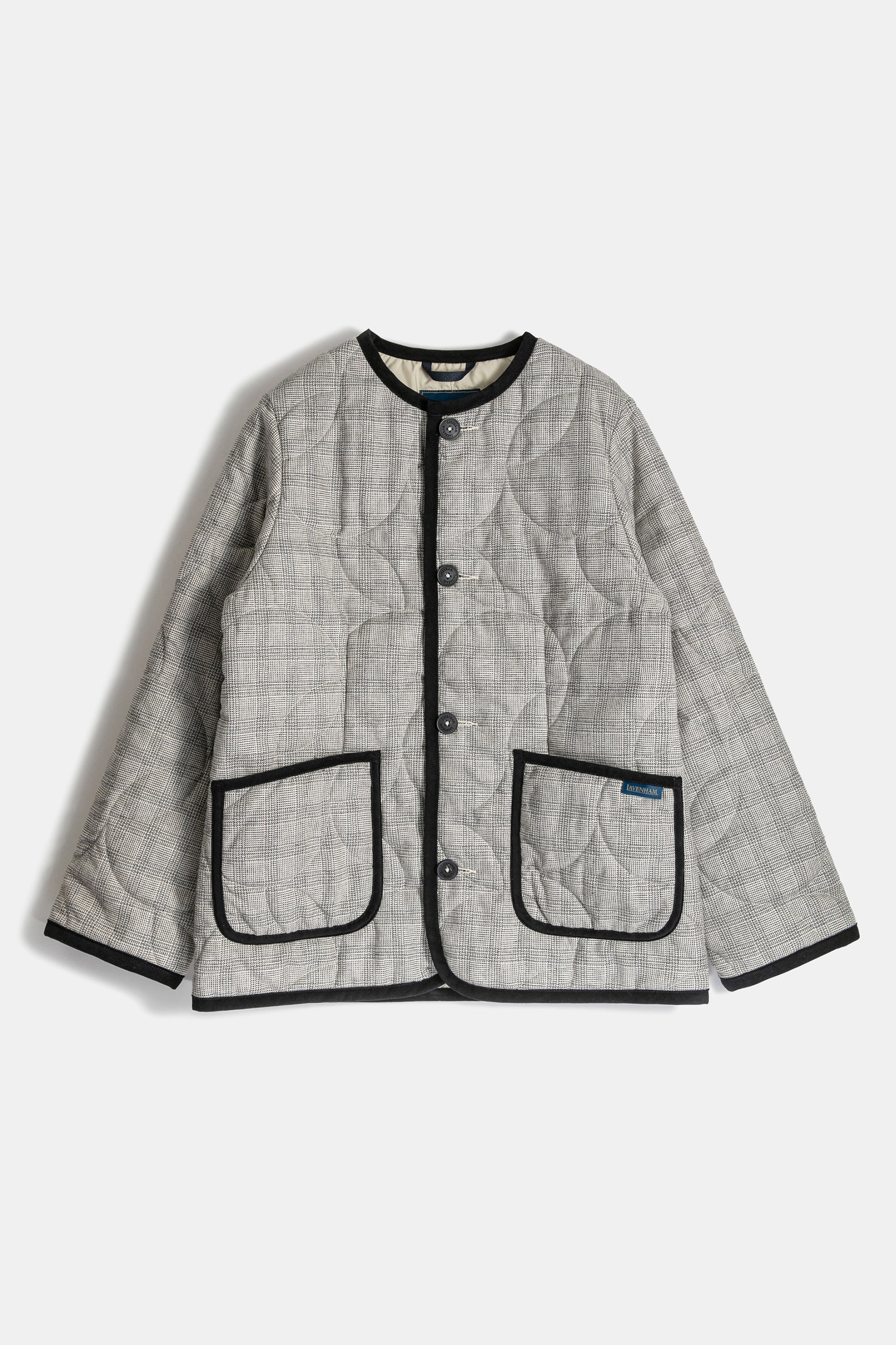 Button Front Cornard Jacket Black/Natural – Karen Walker