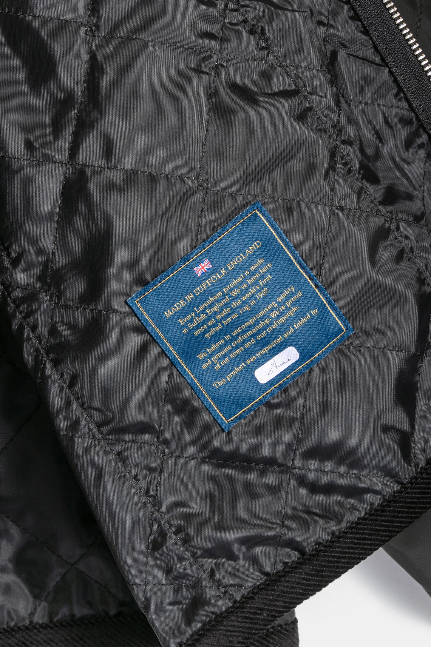 Unwadded Teynham Sable Black
