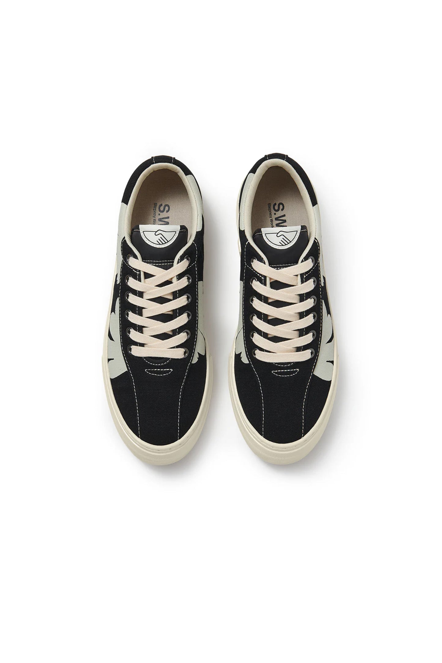 Dellow Cup Sneaker Black/White