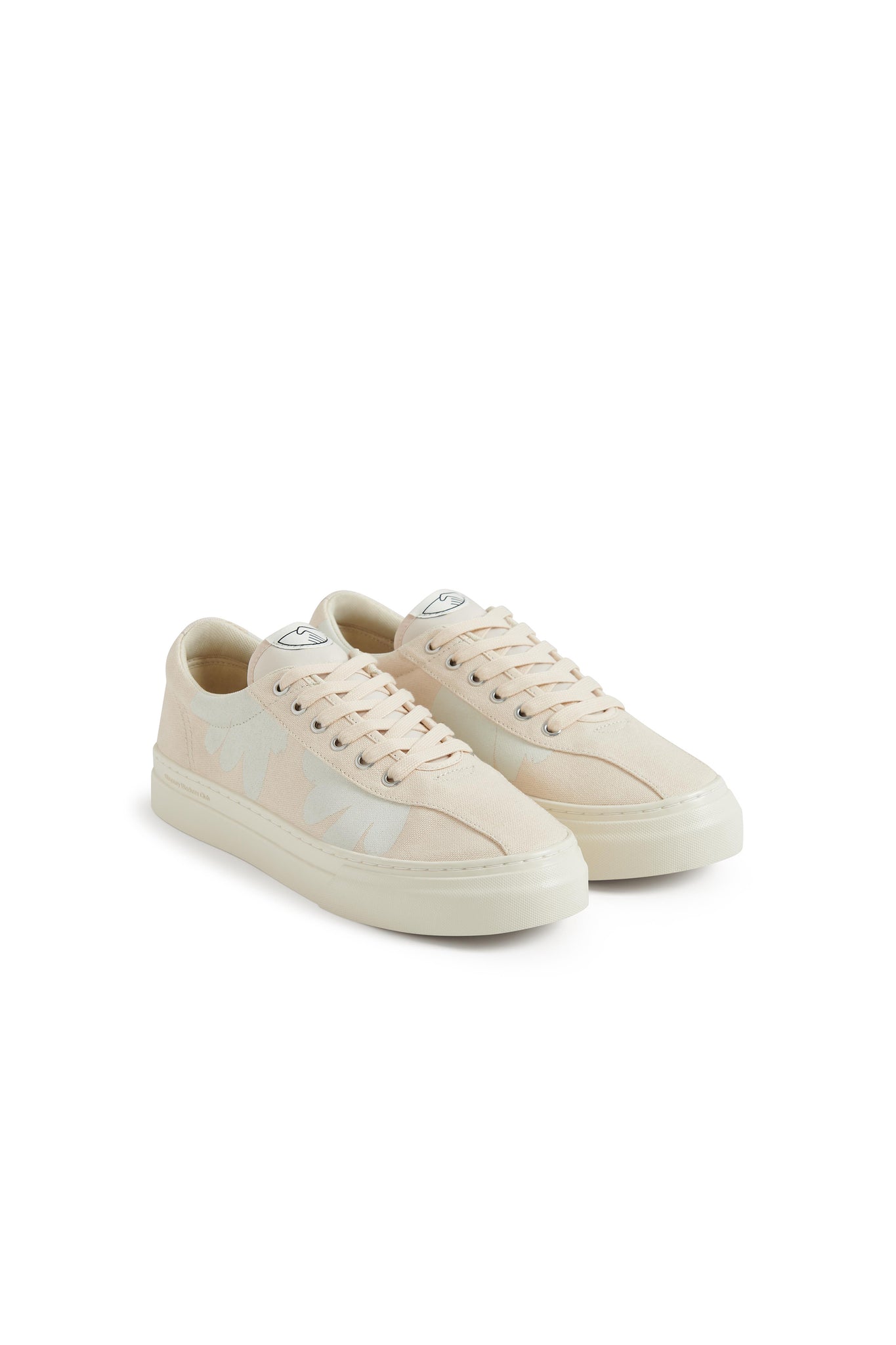 Dellow Cup Sneaker Ecru/White