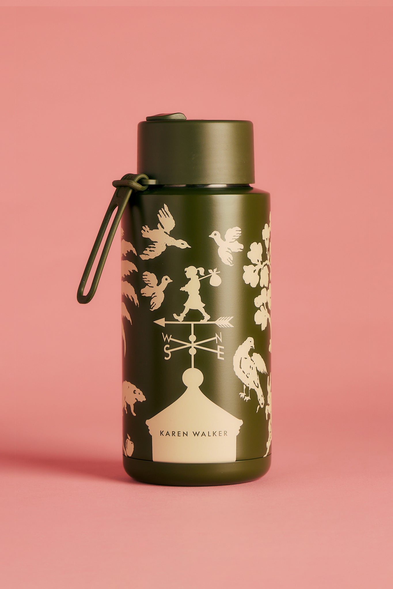 Animal Kingdom 34oz Bottle Olive