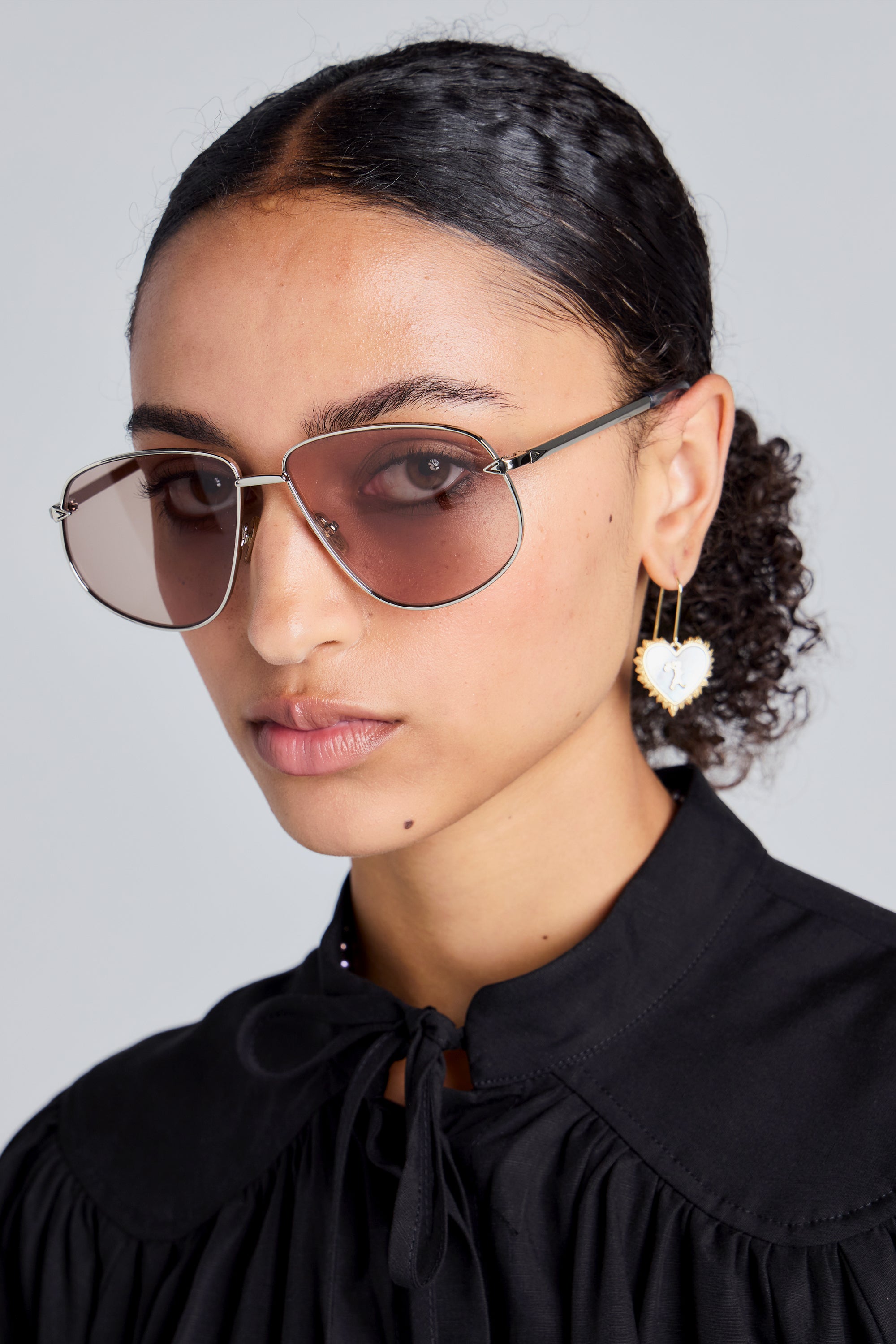 Flux Silver/Tan Mono – Karen Walker