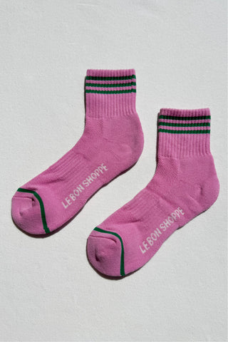 Girlfriend Socks Rose Pink