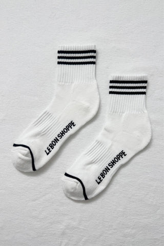 Girlfriend Socks White