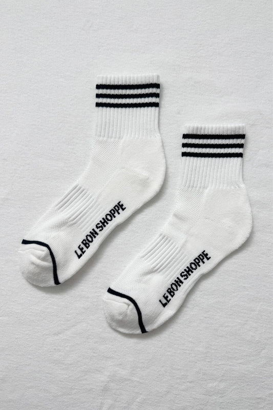 Girlfriend Socks White