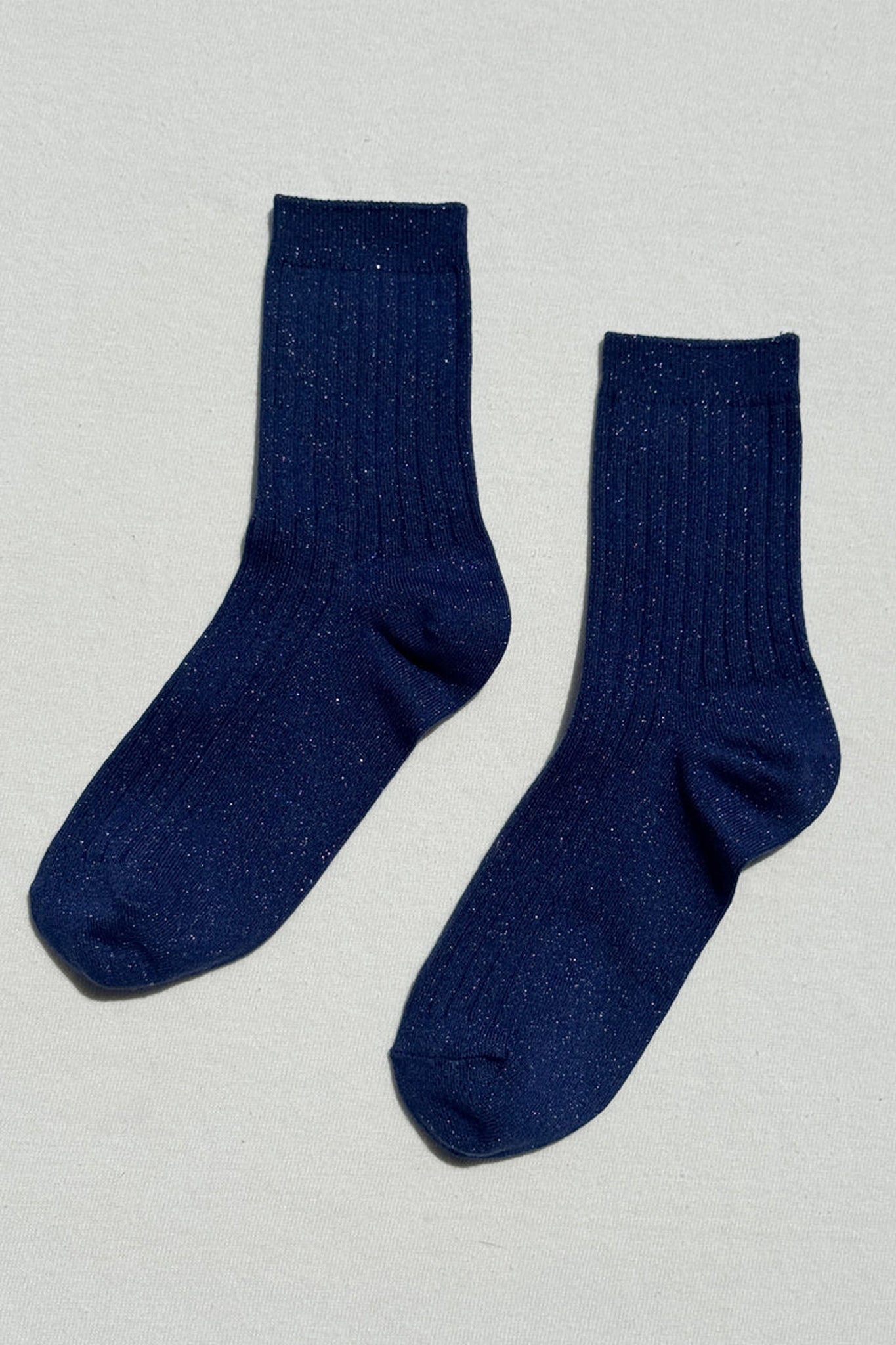 Her Socks Modal Lurex Sapphire Glitter