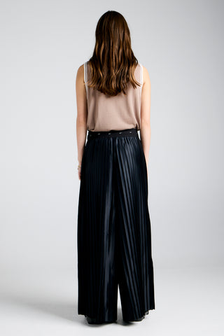 Pleated Track Pant Sail/Sail