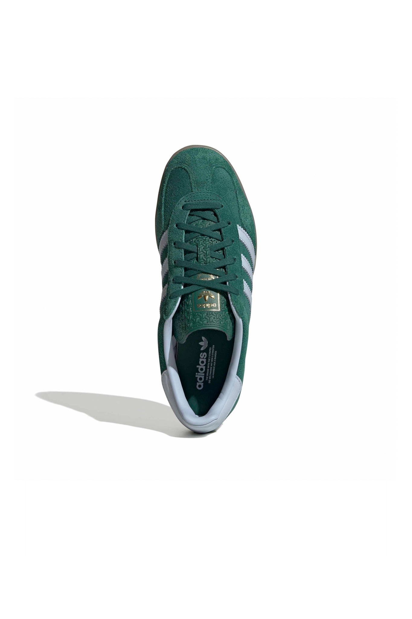 Gazelle Indoor Shoes Collegiate Green/Crystal Sky/Gum