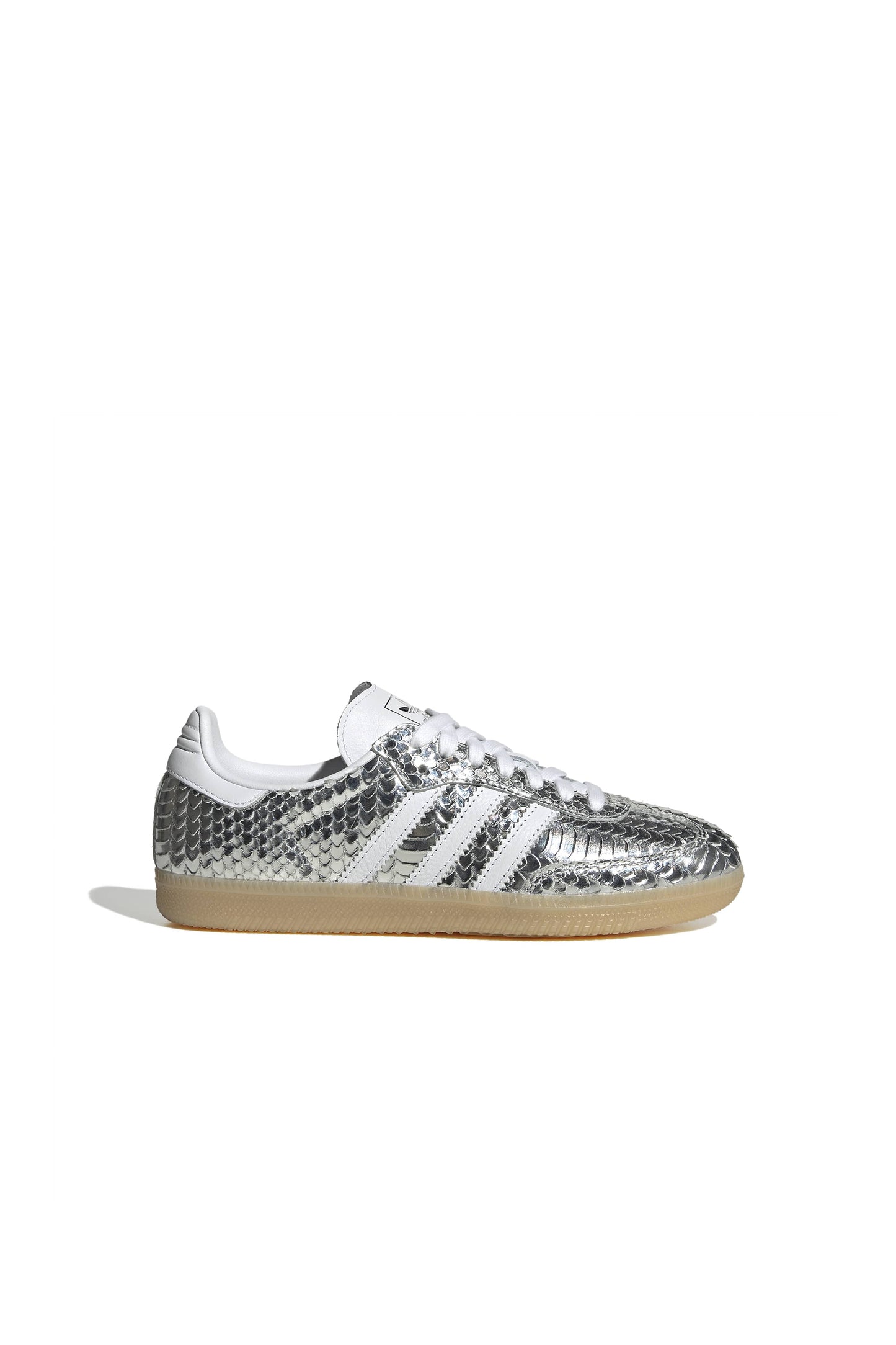 Samba OG Shoes Silver Metallic/Cloud White/Gum