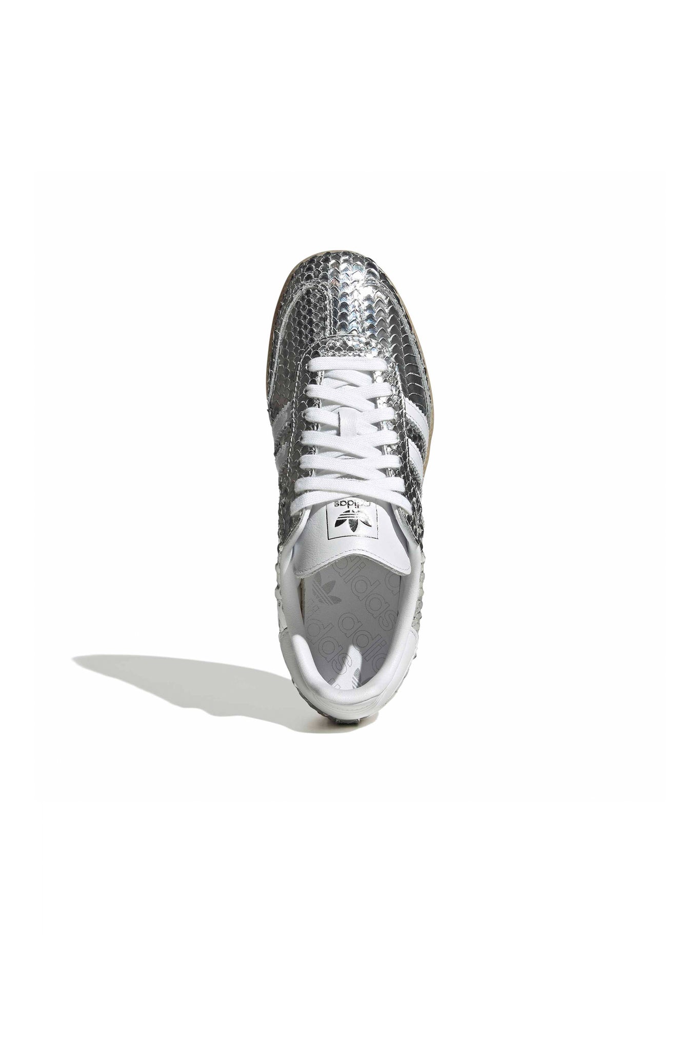 Samba OG Shoes Silver Metallic/Cloud White/Gum