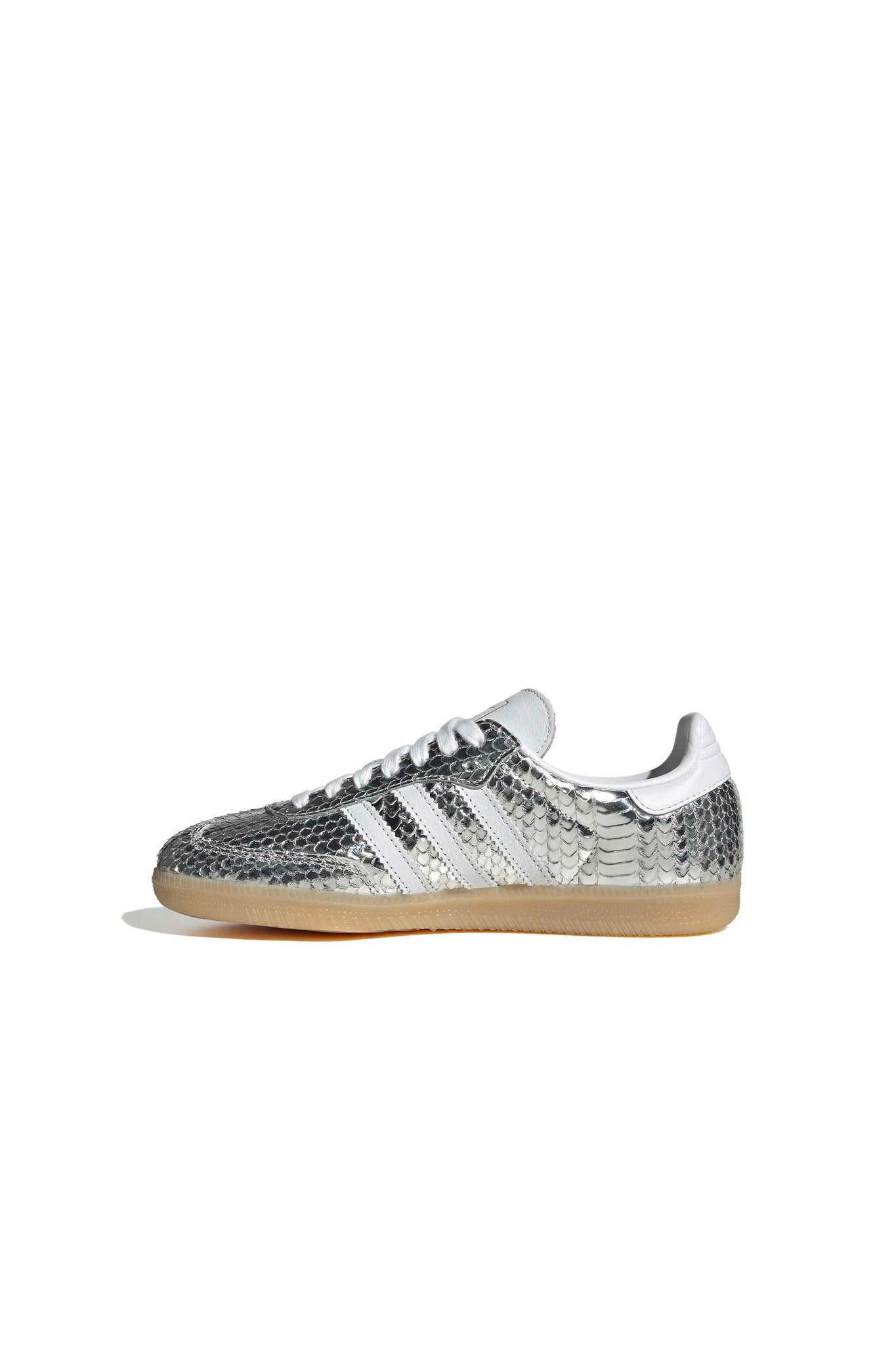 Samba OG Shoes Silver Metallic/Cloud White/Gum