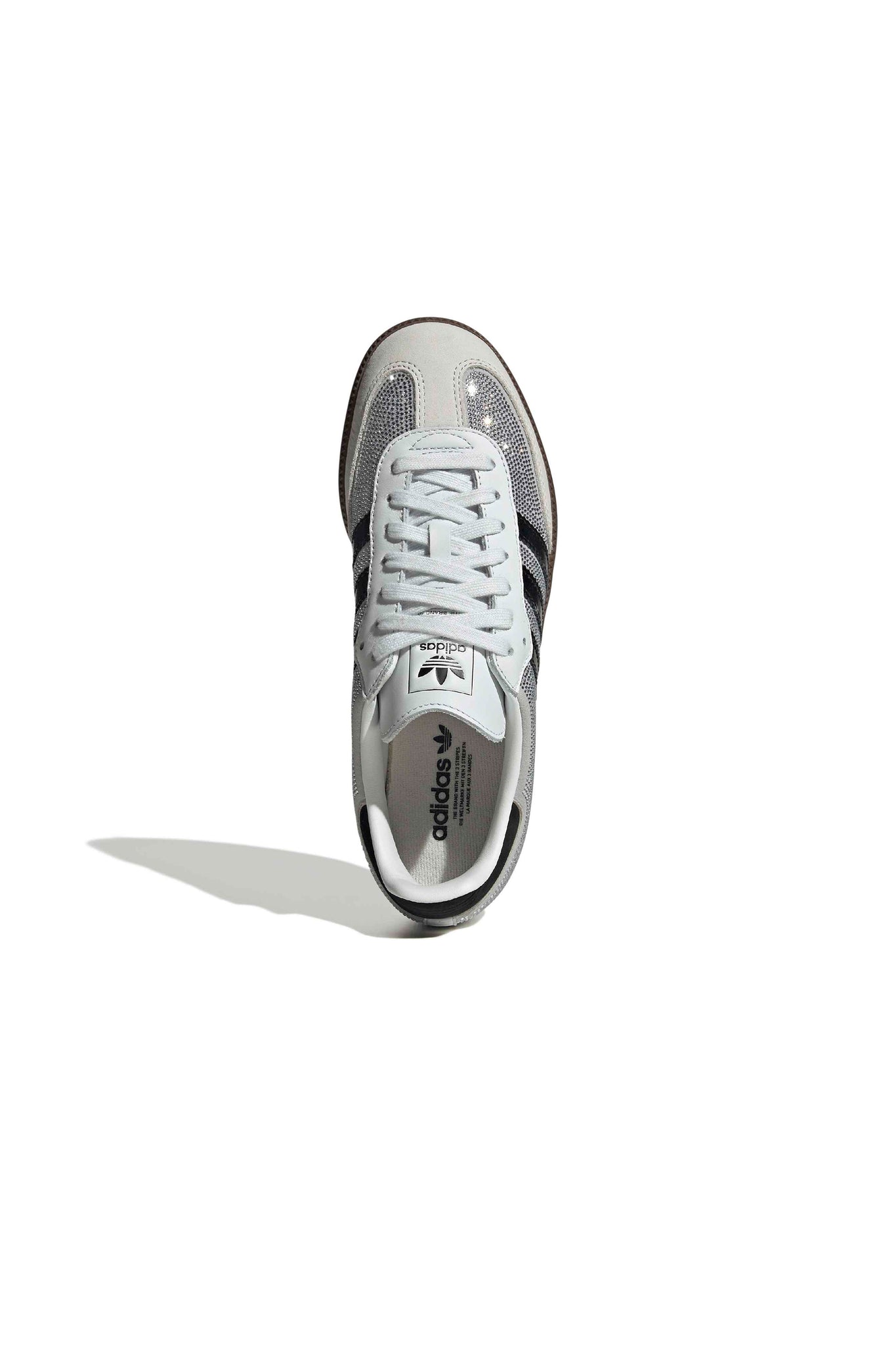 Samba OG Shoes Crystal White/Core White/Silver Metallic