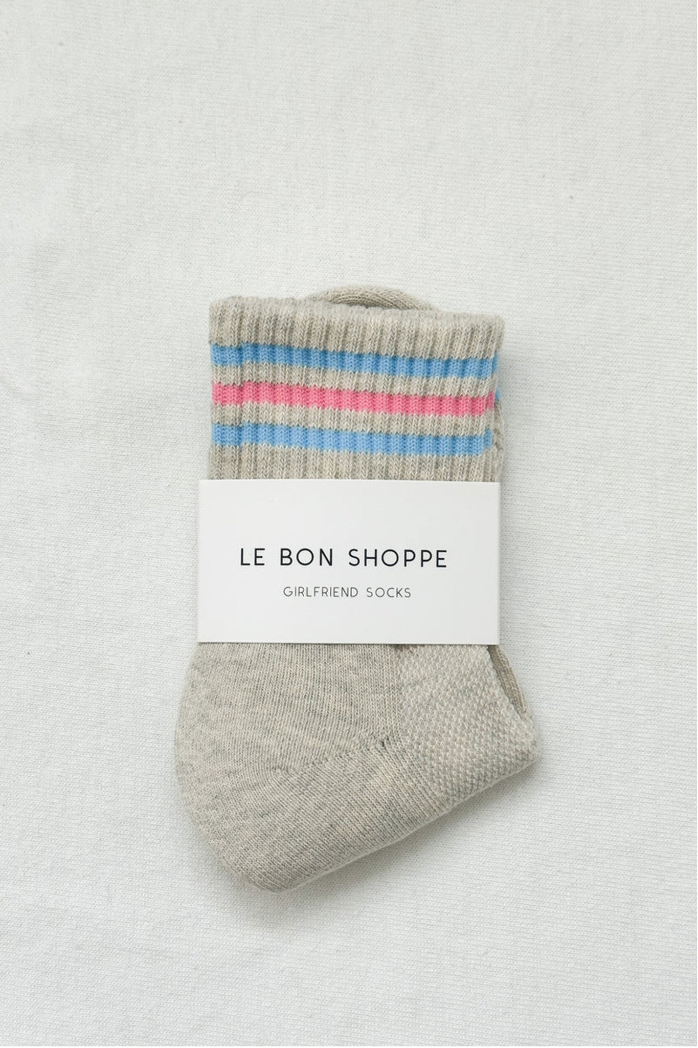 Girlfriend Socks Bright Grey