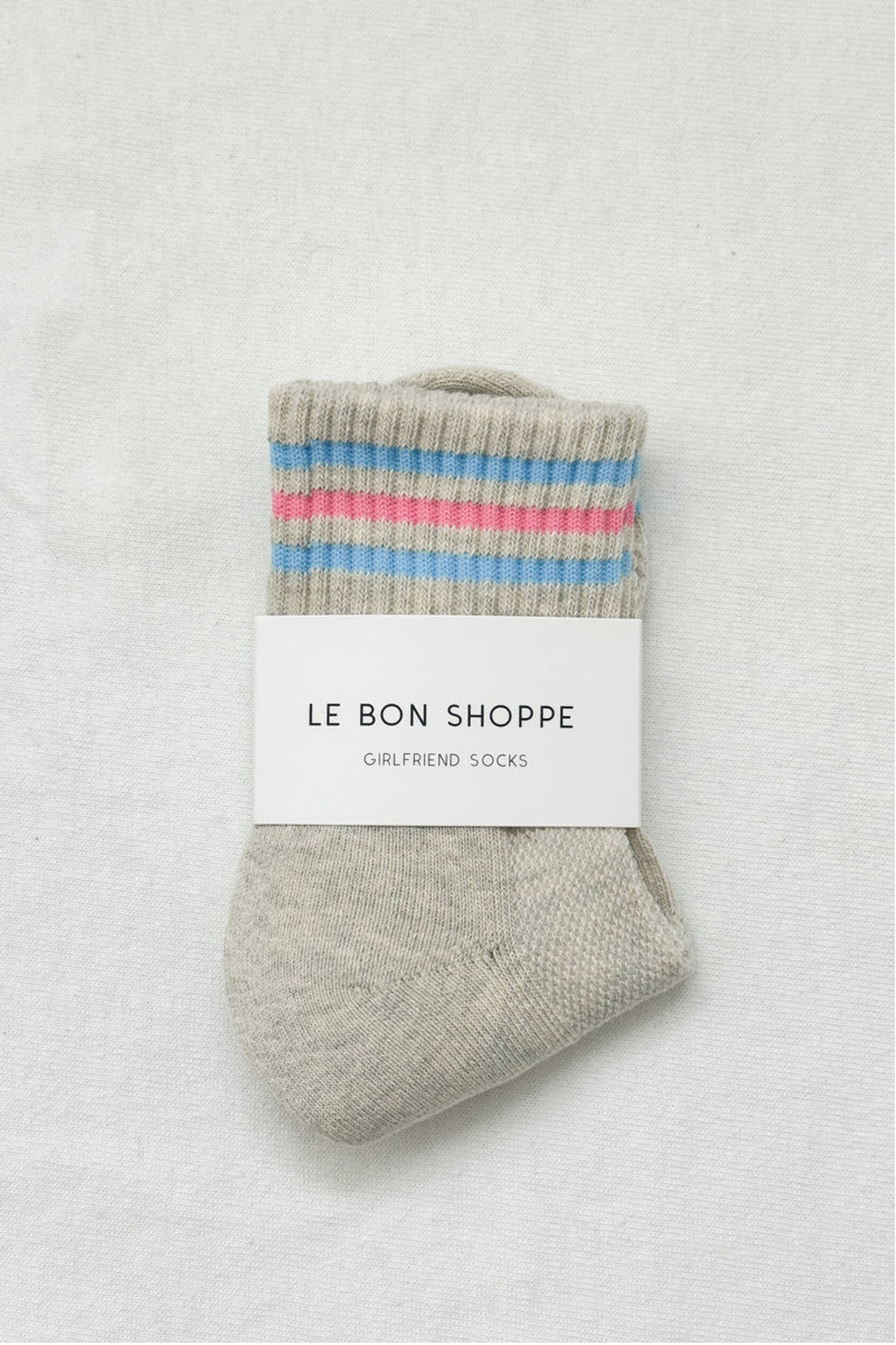 Girlfriend Socks Bright Grey