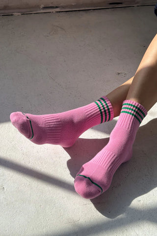 Girlfriend Socks Rose Pink