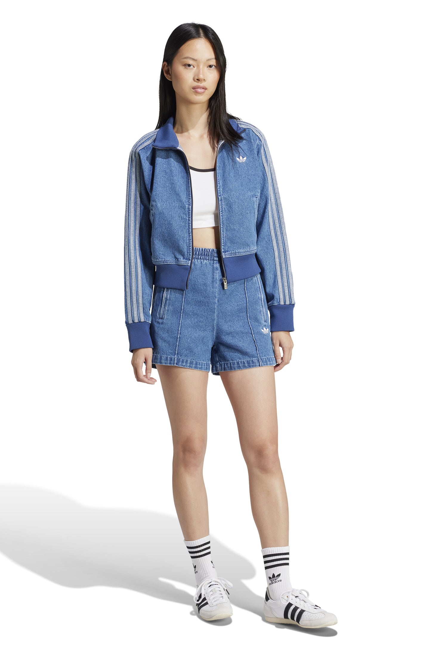 Adicolor Denim Track Top Indigo Denim