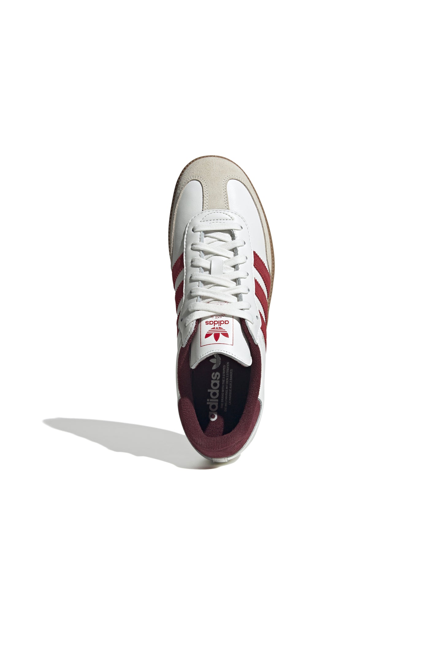 Samba OG Shoes Core White/Better Scarlet/Shadow Red