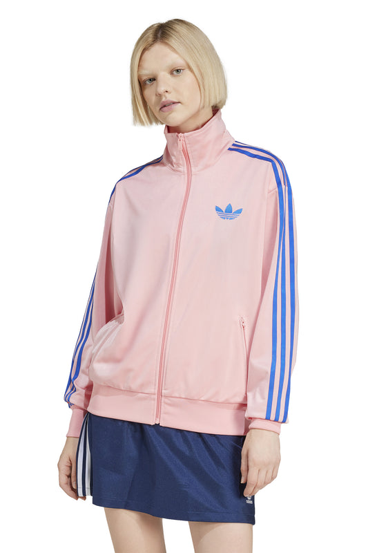 Adicolour Classic Firebird Loose Track Top Semi Pink Spark/Blue