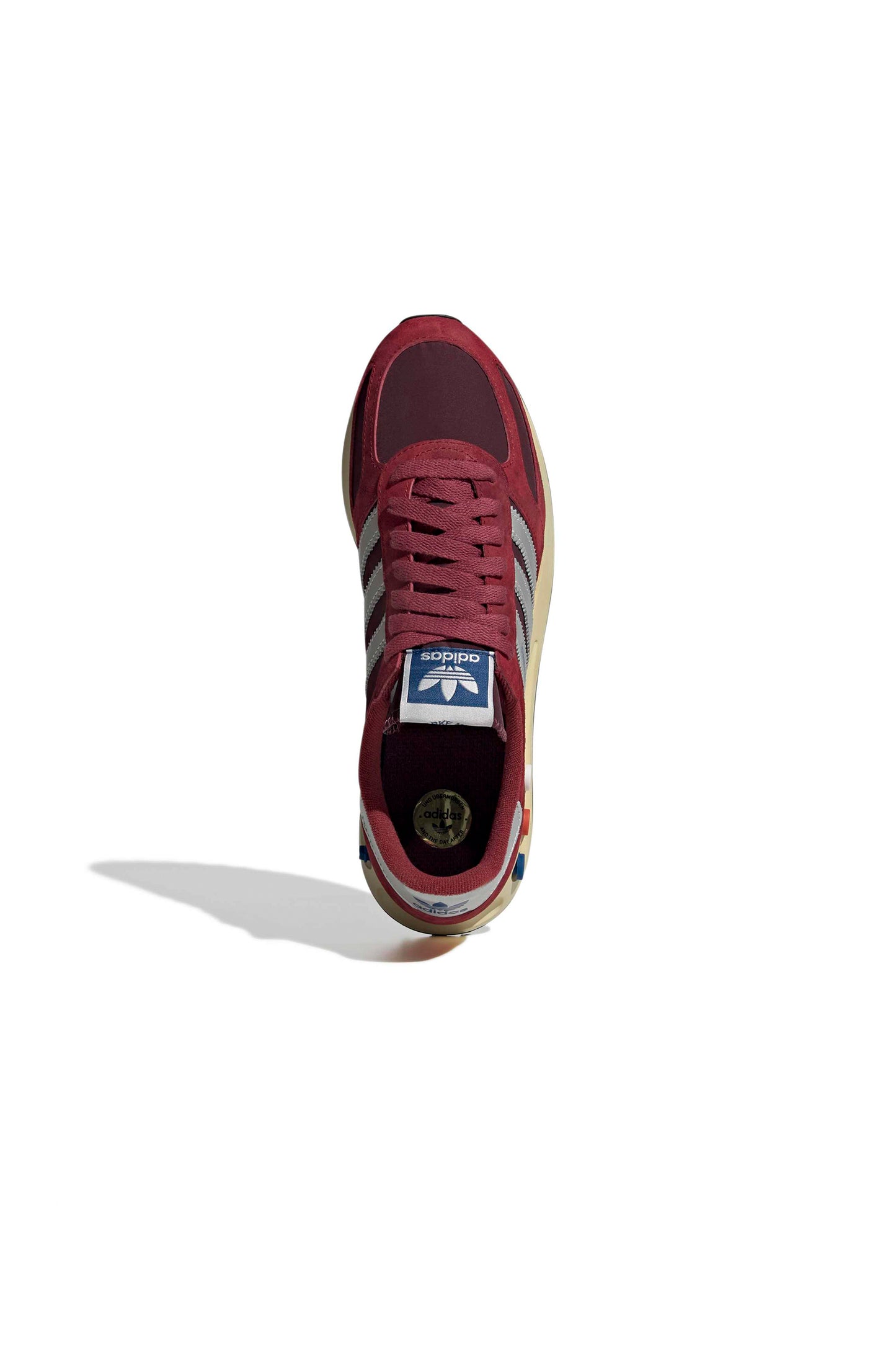 LA Trainer OG Shoes Noble Maroon/Silver Metallic/Maroon
