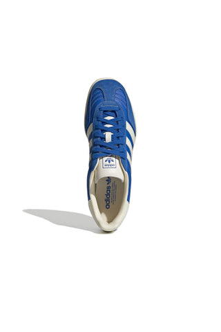 Gazelle Indoor Shoes Blue/Cream White/Gold Metallic