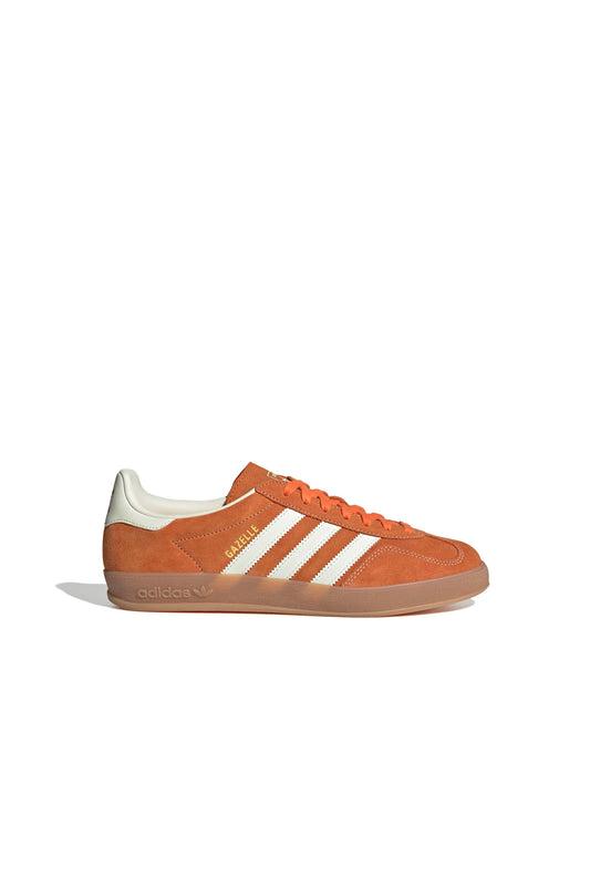 Gazelle Indoor Shoes Orange/Off White/Gold Metallic