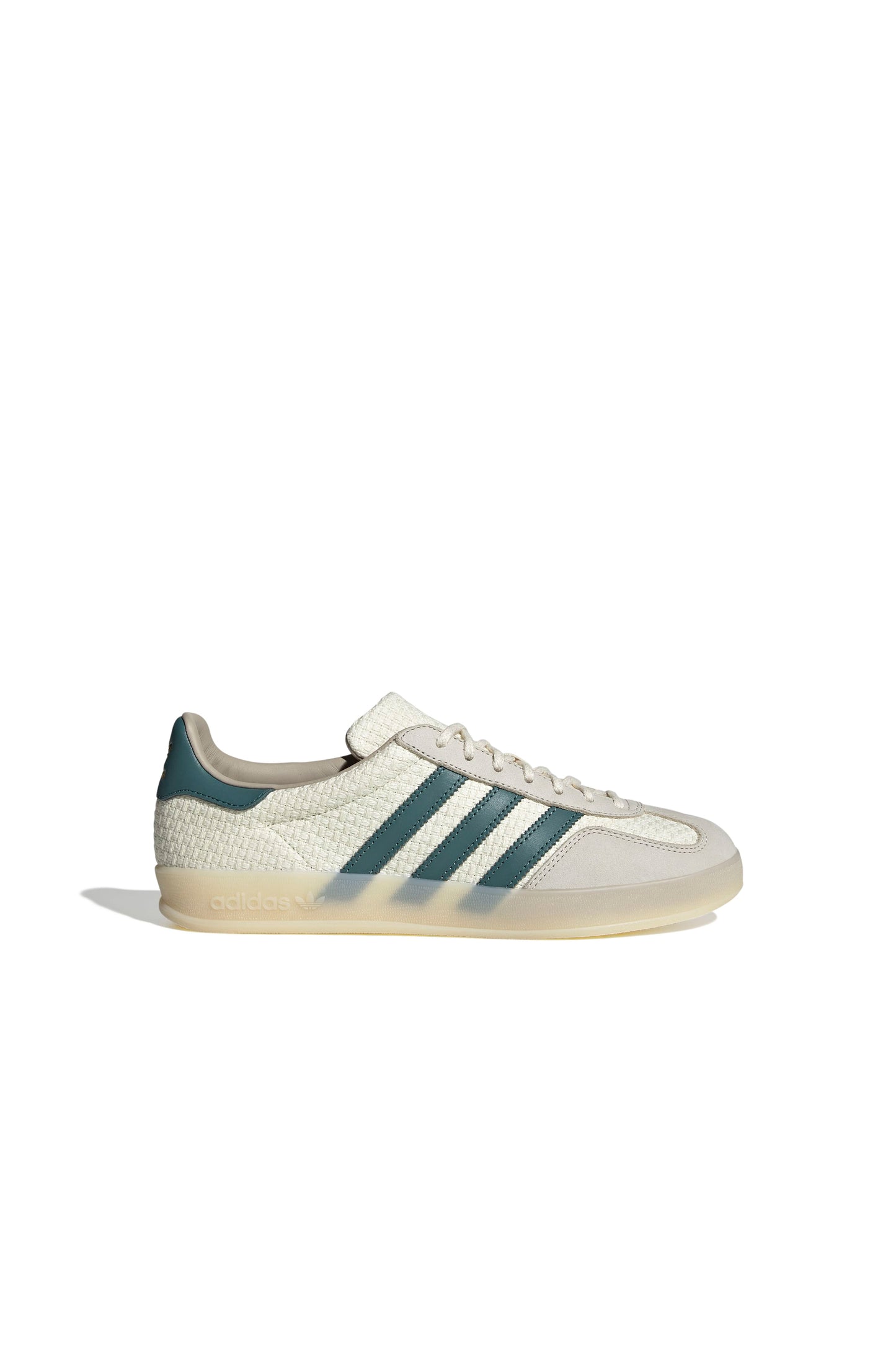 Gazelle Indoor Shoes Cream White/Preloved Teal/Wonder White