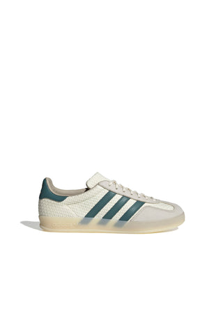 Gazelle Indoor Shoes Cream White/Preloved Teal/Wonder White