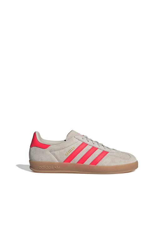Gazelle Indoor Shoes Wonder Alumina/Lucid Red/Cloud White