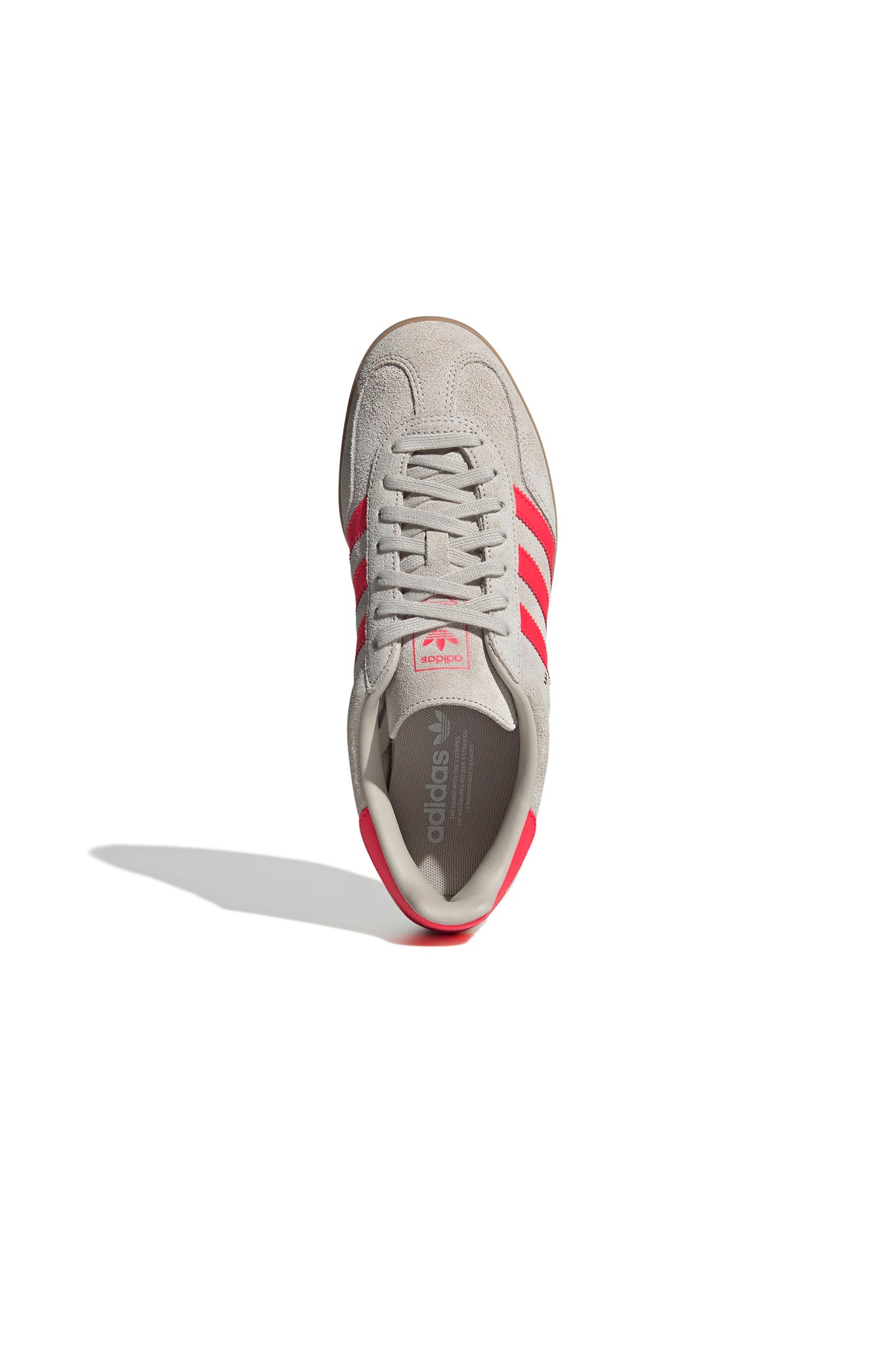 Gazelle Indoor Shoes Wonder Alumina/Lucid Red/Cloud White