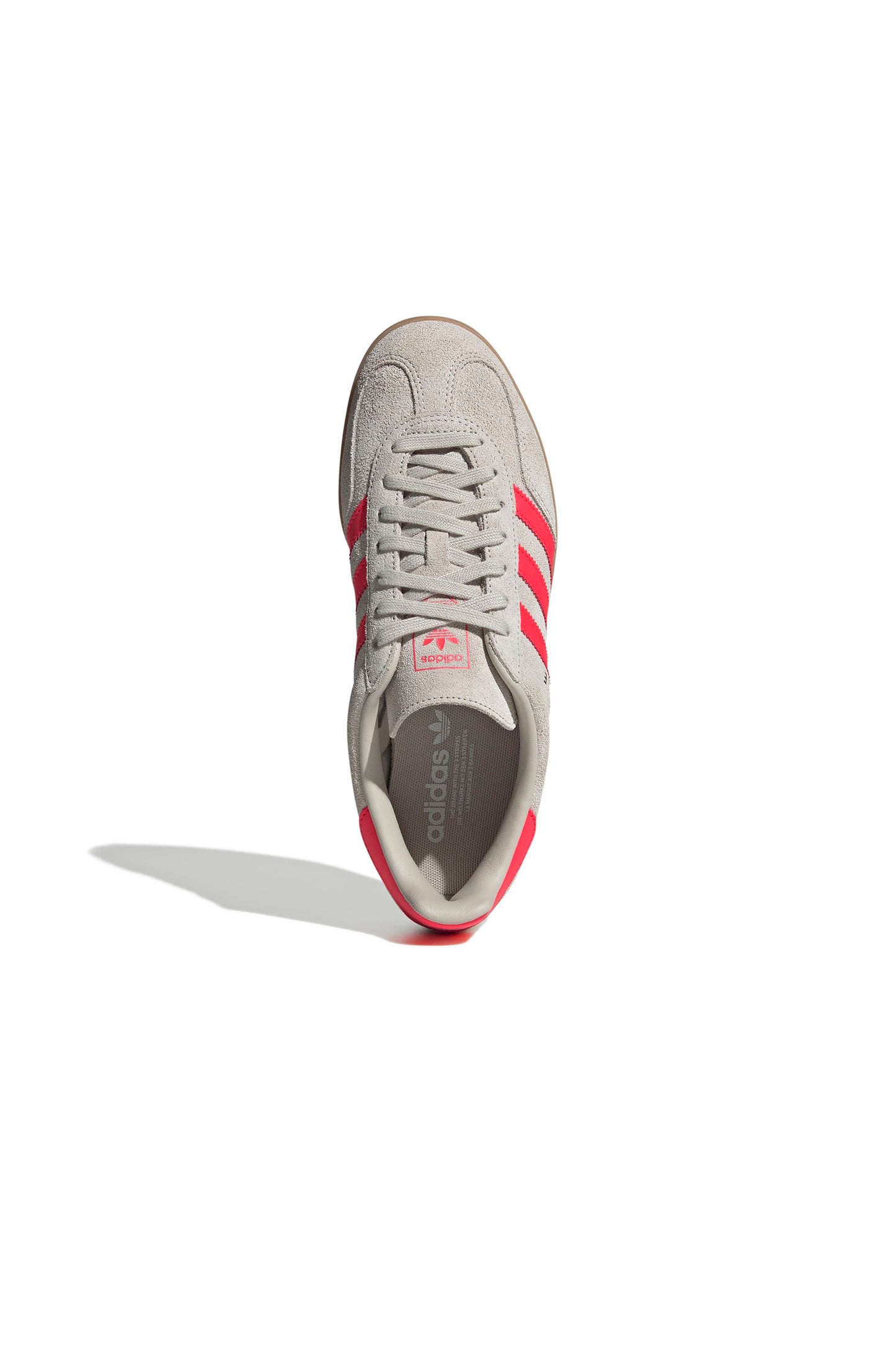 Gazelle Indoor Shoes Wonder Alumina/Lucid Red/Cloud White