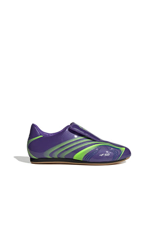 Taekwondo F50 Shoes Purple Rush/Lucid Lemon