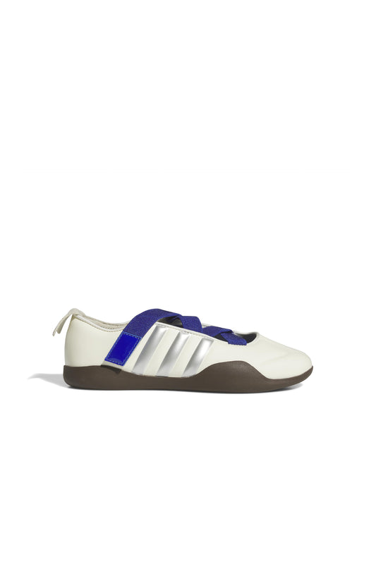 Taekwondo Shoes by Caroline Hu x Edison Chen Off White/Silver Metallic/Brown