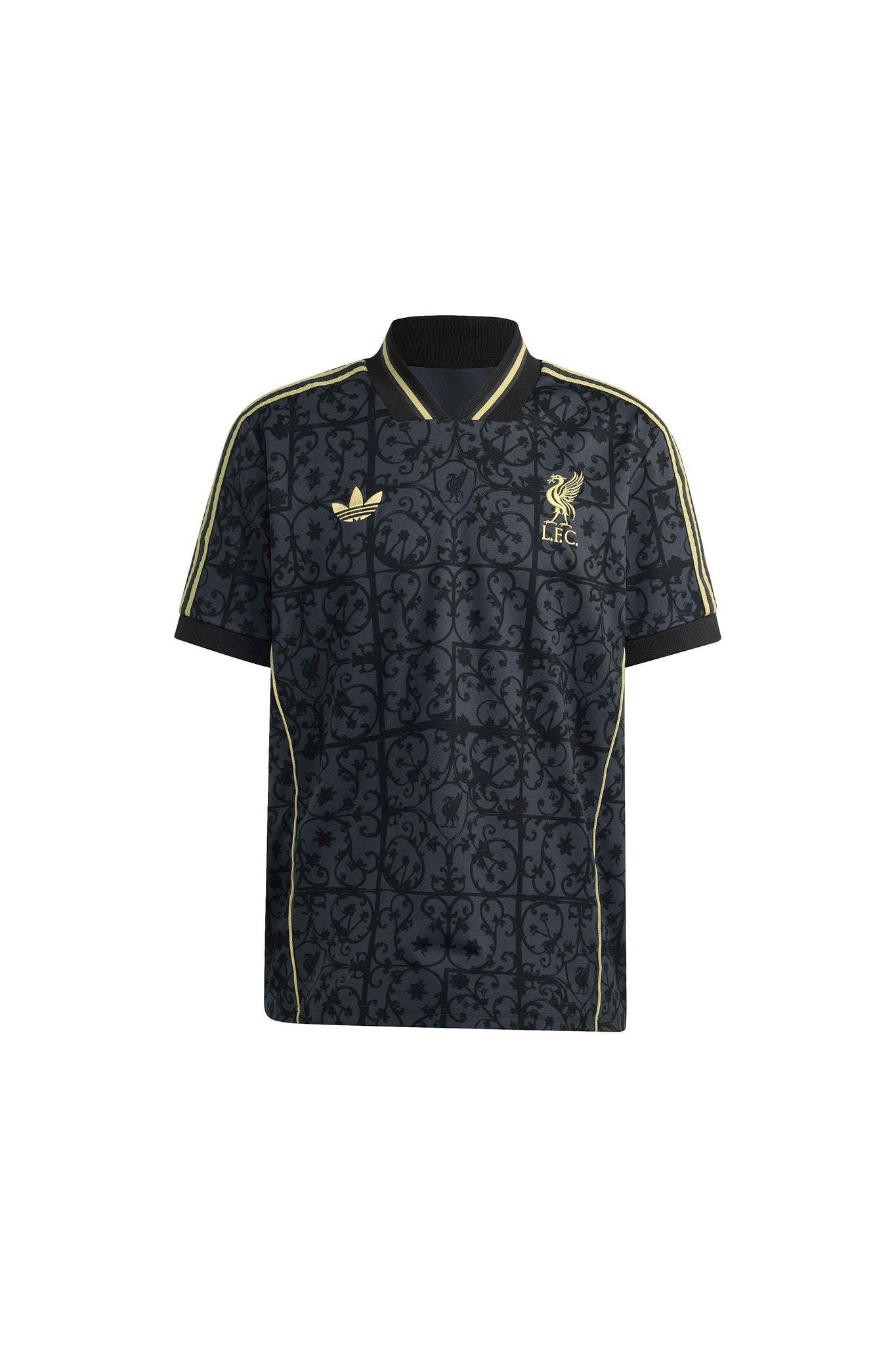 Liverpool FC Lifestyle Jersey Carbon/Halo Gold