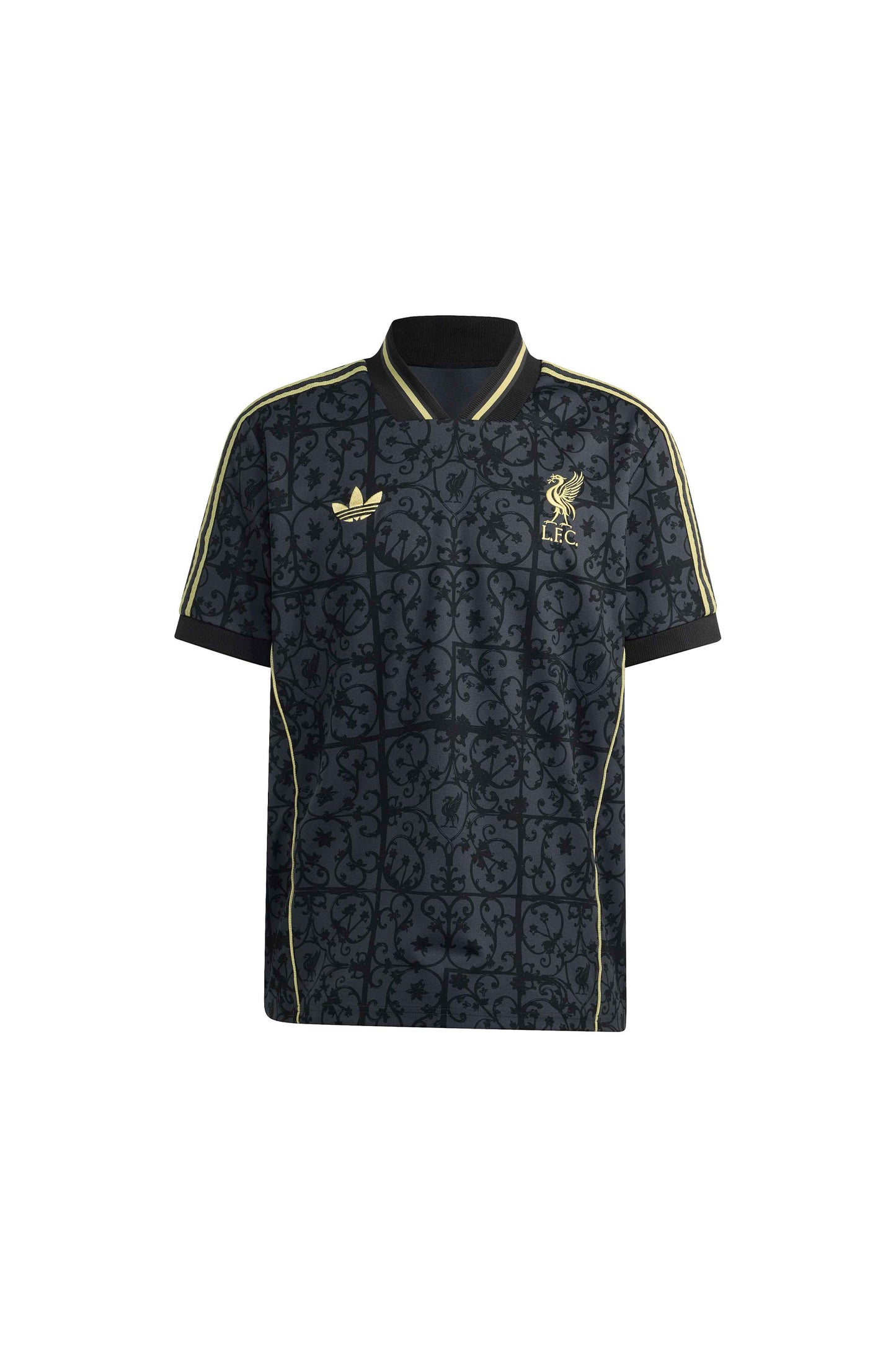 Liverpool FC Lifestyle Jersey Carbon/Halo Gold