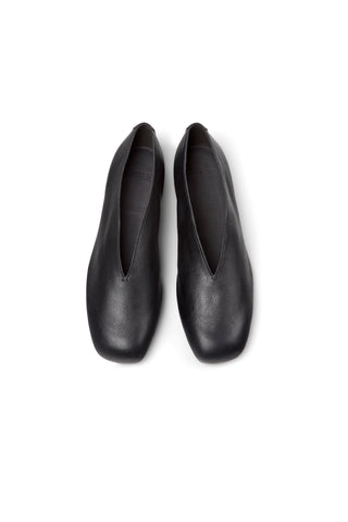 Casi Myra Ballerina Shoes Black