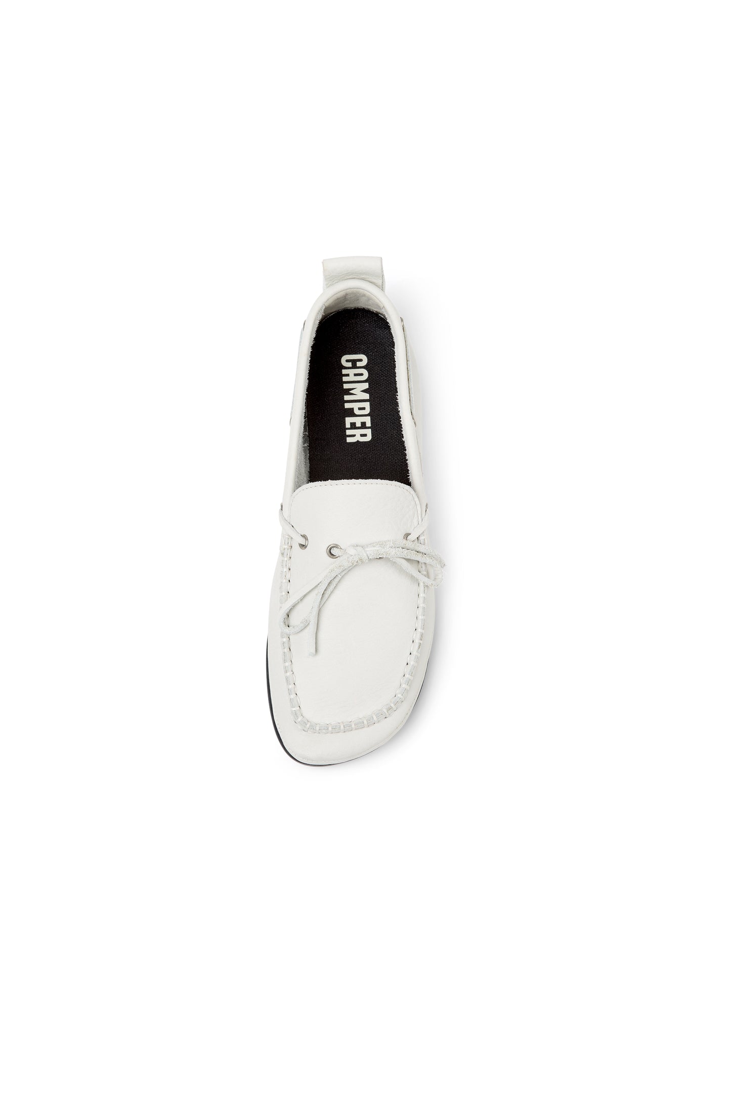 Right Nina Boat Shoes White