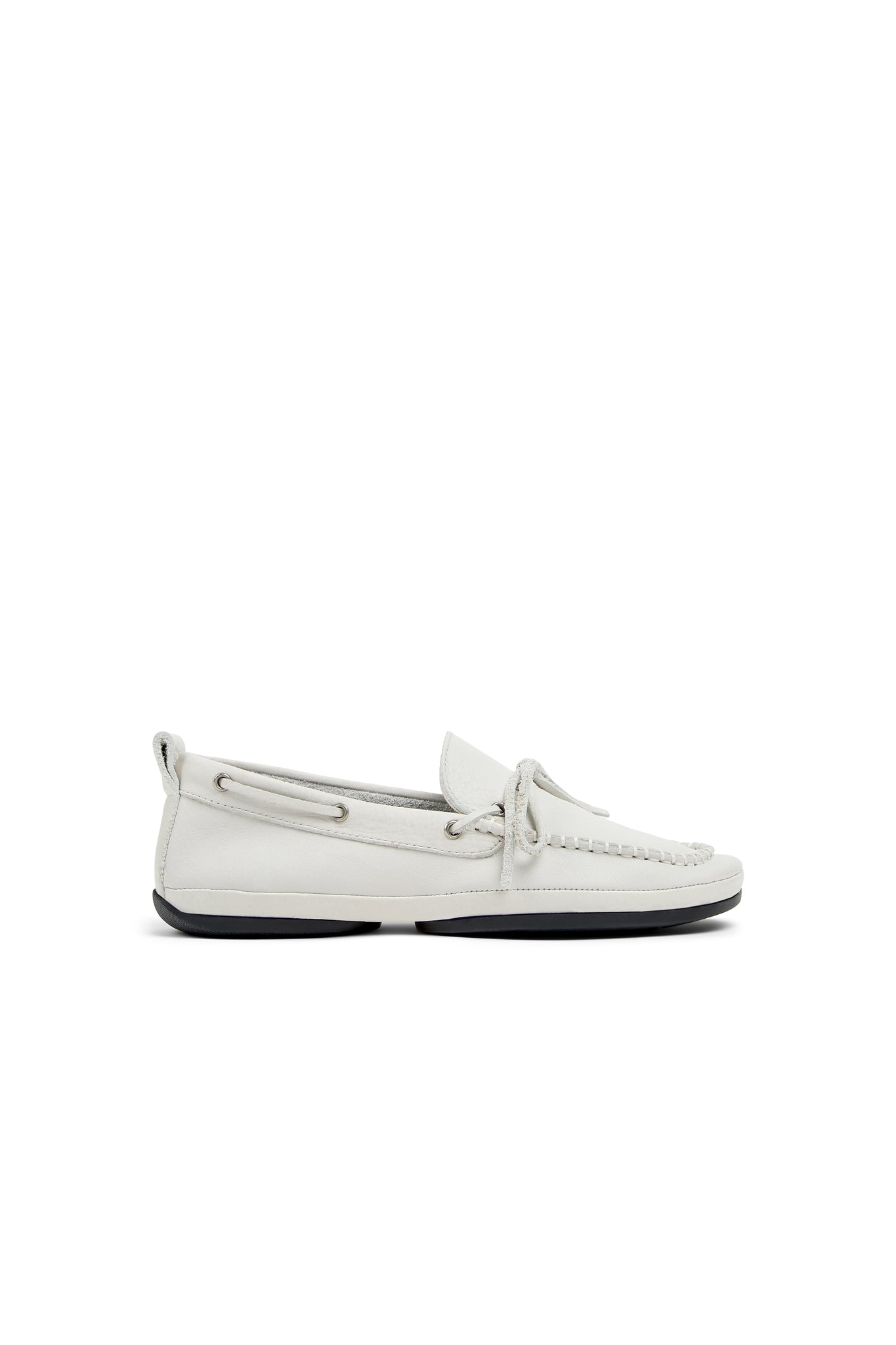 Right Nina Boat Shoes White