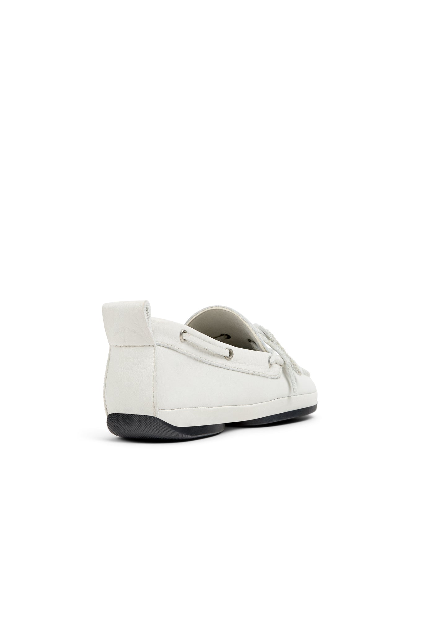 Right Nina Boat Shoes White
