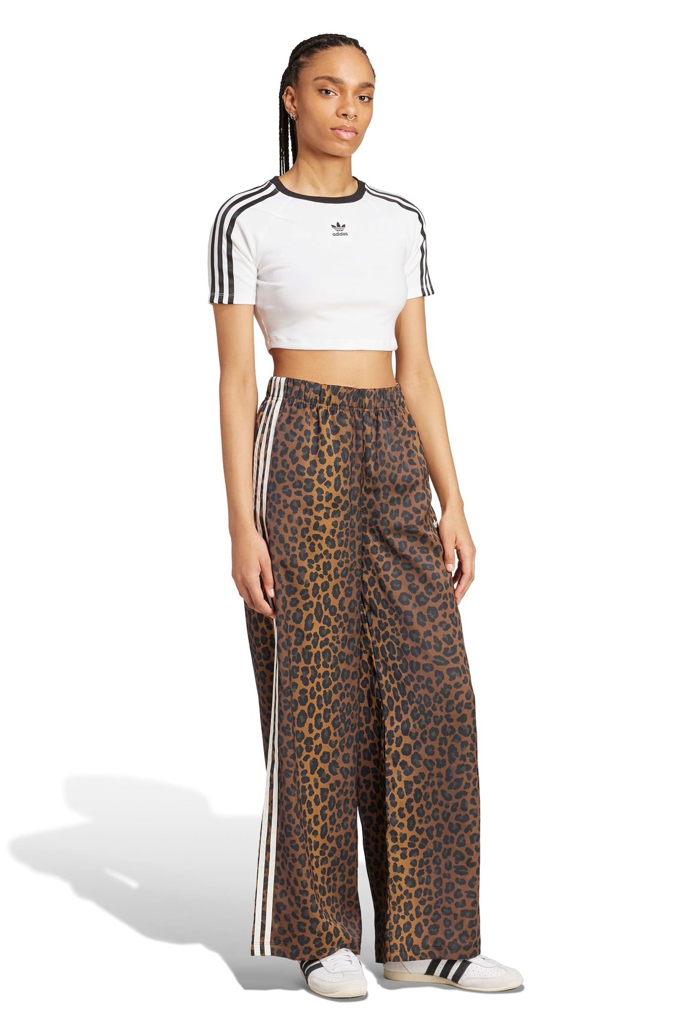 Originals Wide Leg Satin Pants Multicolor/Bronze Strata