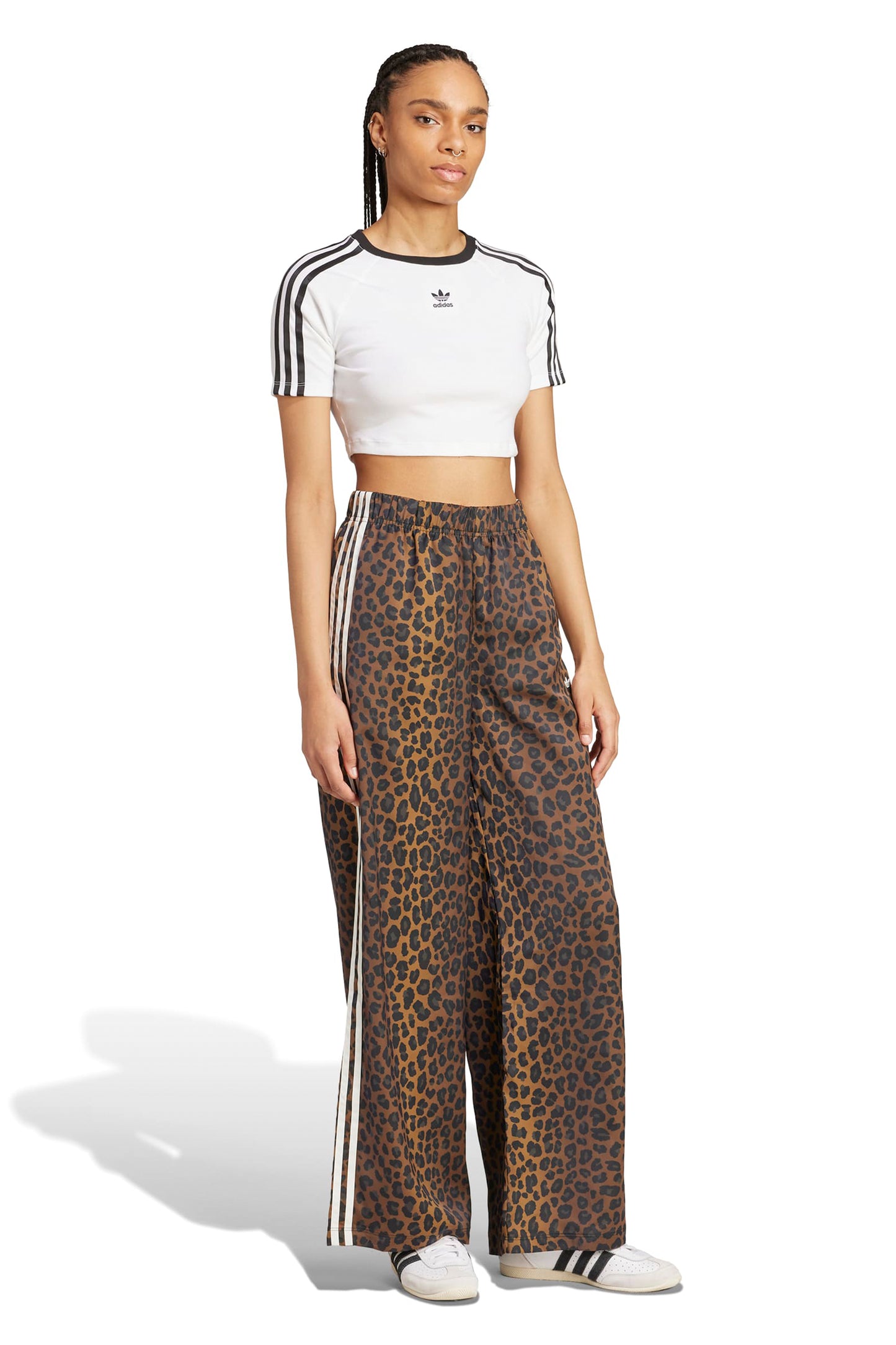 Originals Wide Leg Satin Pants Multicolor/Bronze Strata