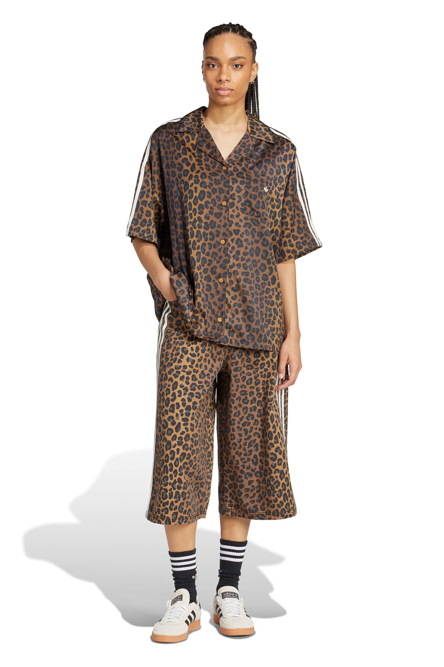 Originals Satin Shirt Multicolor/Bronze Strata