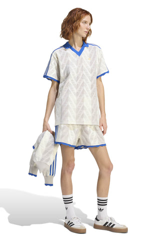 Short-Sleeve Polo Tee Off White/Chalk Pearl