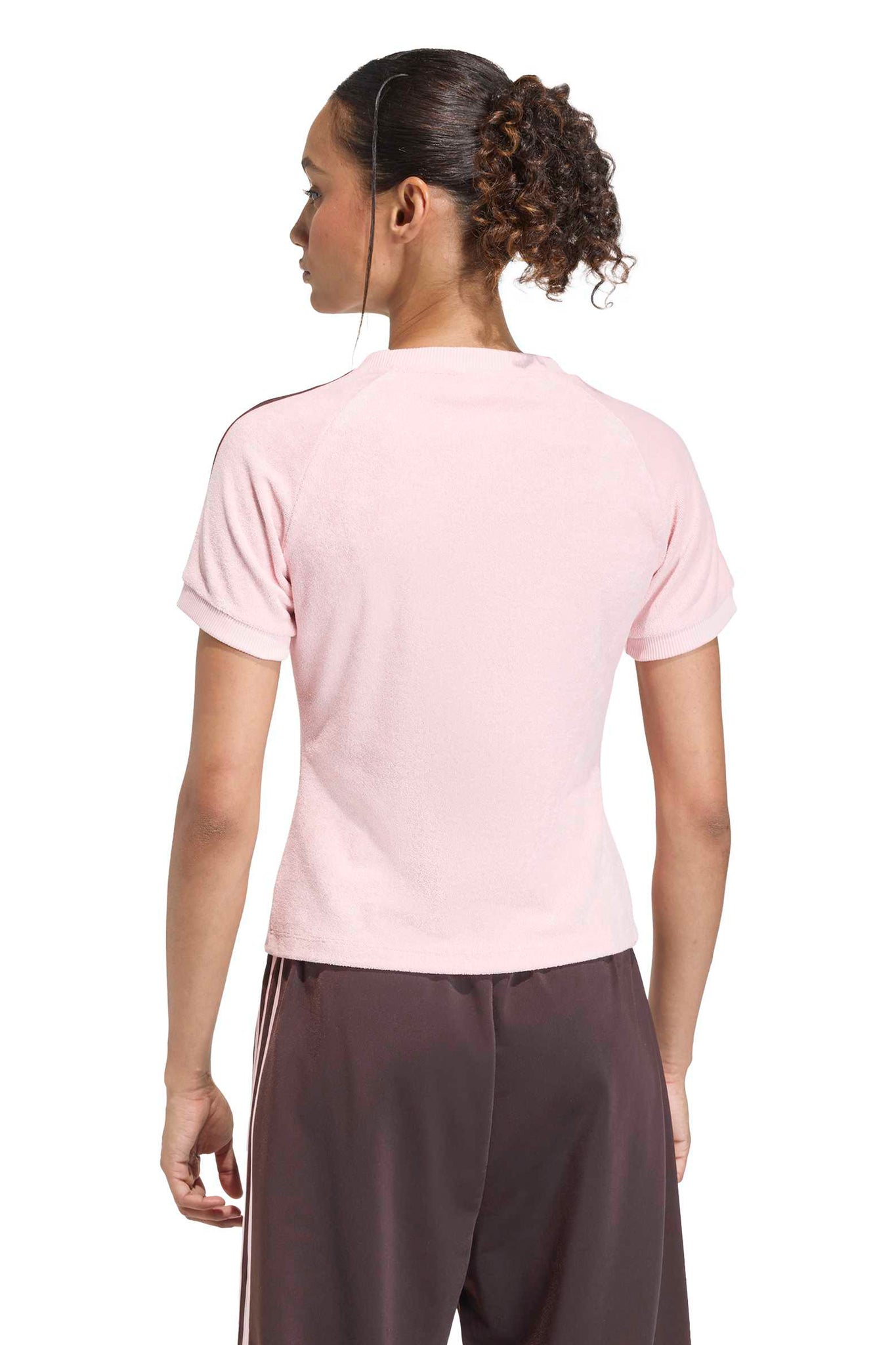 Terry Towel Cali T-Shirt Sandy Pink