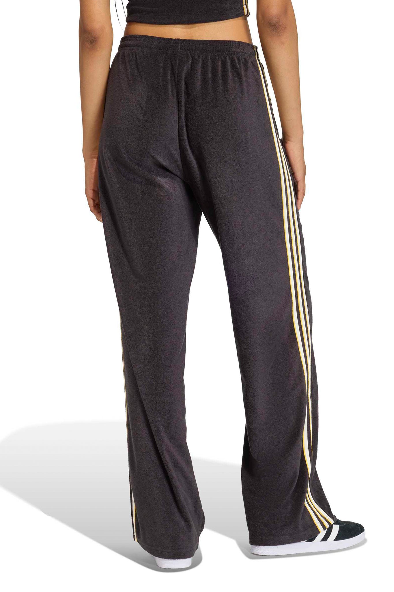Terry Towel Firebird Tracksuit Bottoms Black