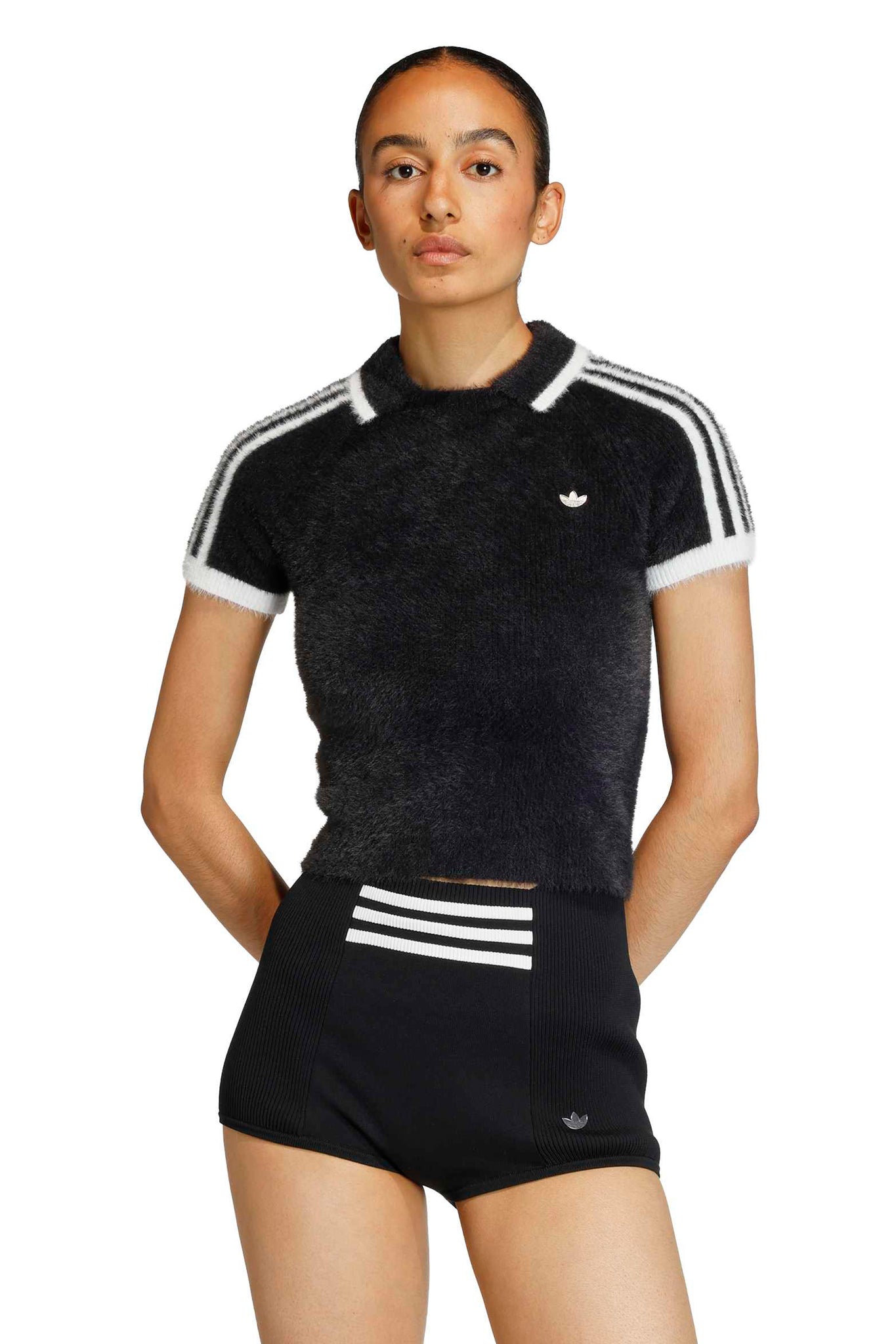 Knitted Cali Tee Black