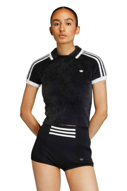 Knitted Cali Tee Black